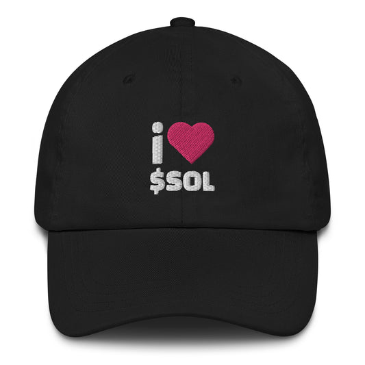 I LOVE SOL Dad Hat