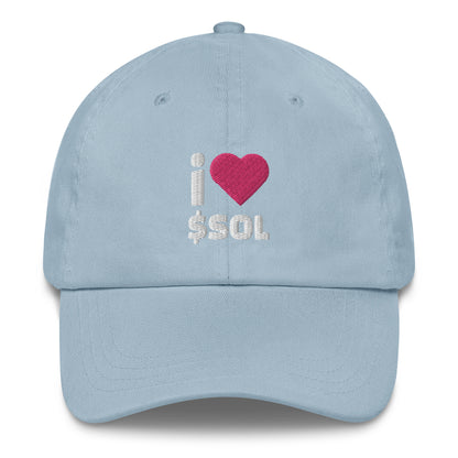 I LOVE SOL Dad Hat