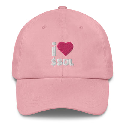 I LOVE SOL Dad Hat