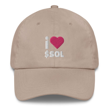 I LOVE SOL Dad Hat