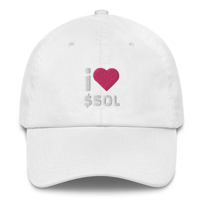 I LOVE SOL Dad Hat